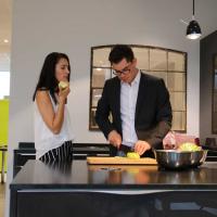 Grantarbeitsplatte Erfurt, Aktivküche, moderne Küche Erfurt, MIELE Dampfgarer Erfurt, BORA Professionell Erfurt