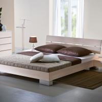 Bett - Lattenrost - Matratze - Kissen - Decke - BSH