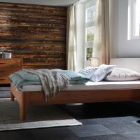 Bett - Lattenrost - Matratze - Kissen - Decke - BSH