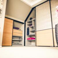 Einbauschrank in Dachschräge, Dachschrägenschrank, Schiebetürenschrank, Schiebetüreneckschrank, Ankleidezimmer, Arnstadt, Einbauschränke in Dachschräge, Dachschräge Schrank Arnstadt, Erfurt