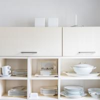 Küche Erfurt Arnstadt Meiningen Kieppe Erweiterung Upgrade Update Arbeitsplatte Kochfeld Schublade Nussholz Holzoptik Stauraum Regal Siemens Miele Bora Einbauküche Blanco Spüle 