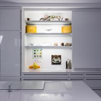 Küchen Weiß Designküche Hochglanzoptik Lackfront Beleuchtung Bora Siemens Miele LED Blanco Kontrast Kücheninsel Trend Style Küchenzeile Backofen Spüle Induktionskochfeld Weinregal Arbeitsplatte Quarz Marmor Stein Leipzig Weißenfels Erfurt Arnstadt Ilmenau Jena
