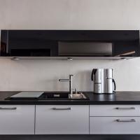 Küche Erfurt Heimautomation Bora Siemens Smarthome Beleuchtung LED Hochglanz Weiß Schwarz Weimar Jena