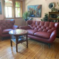#Sofa#Sessel#VincenzaRed#klassisch#gesteppt