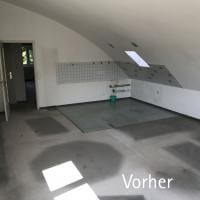 Ferienwohnung Küche Kochen Einrichtung Schrank Sofa Wohnen Esstisch Stühle Mediaboard Küchenmöbel Holzoptik Siemens Bora