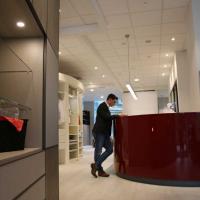 Empfangstresen, Arbeits- und Beratungsplatz, Drehtürenschrank, Kleiderschank Erfurt, Maßschrank Erfurt, CABINET ERFURT